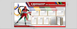 Стенд для спортивной школы